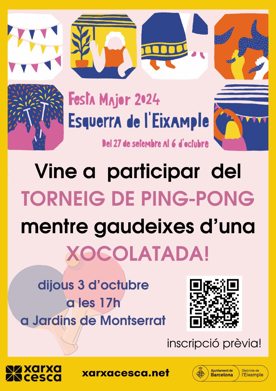 Engresca’t amb la Cesca!