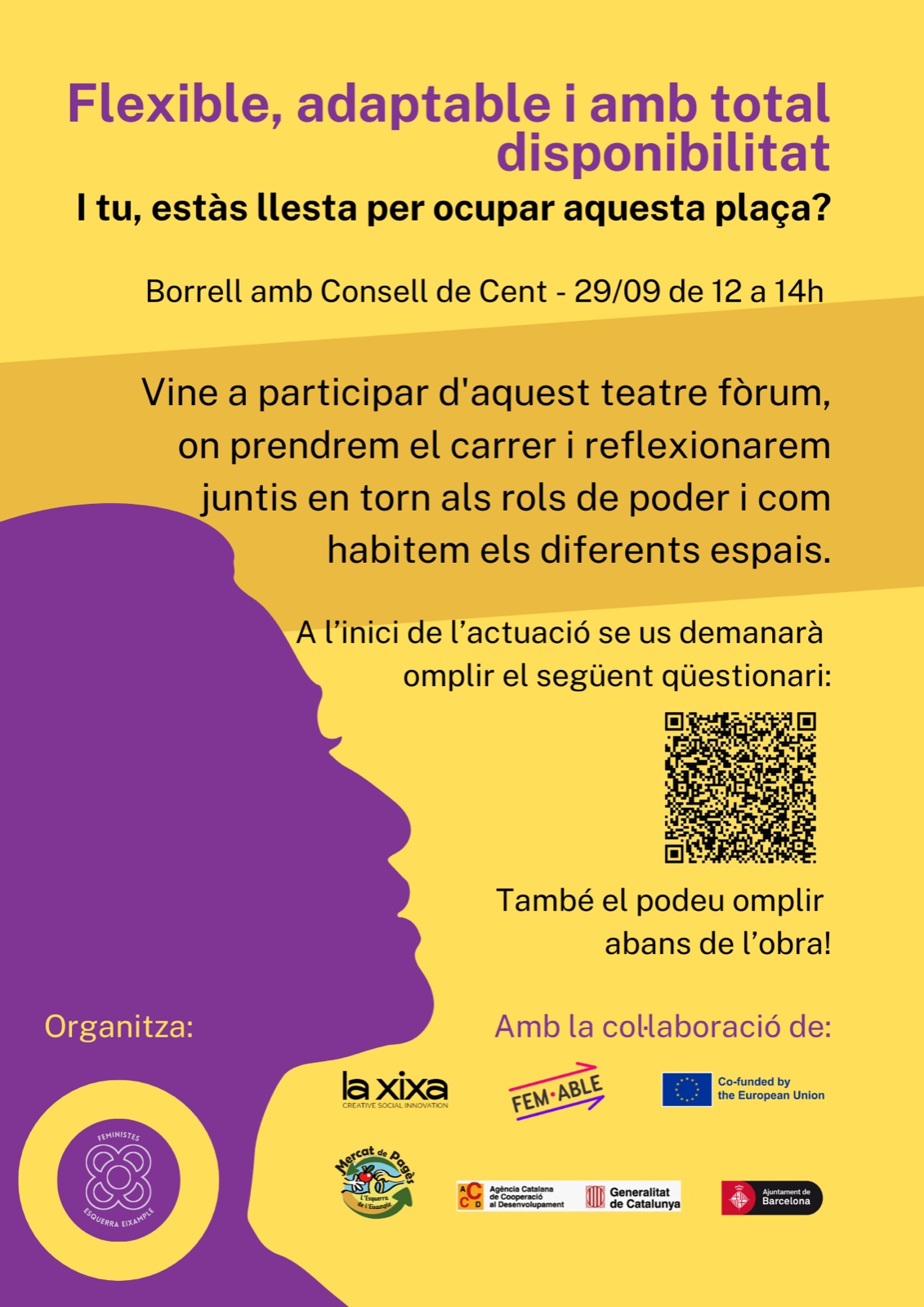 Teatre Fòrum per prendre el carrer!