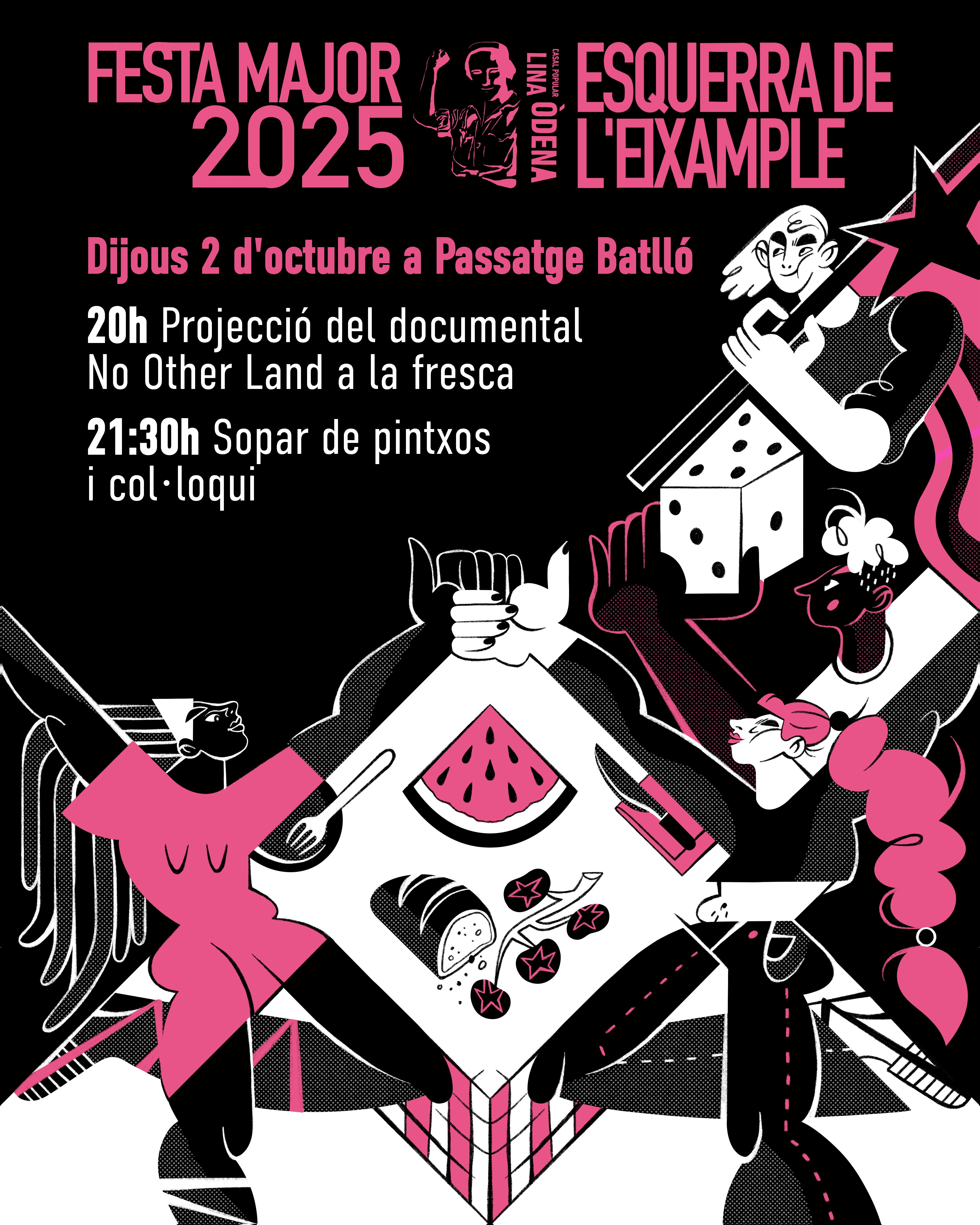 Projecció del documental "No Other Land" + col·loqui sobre Palestina