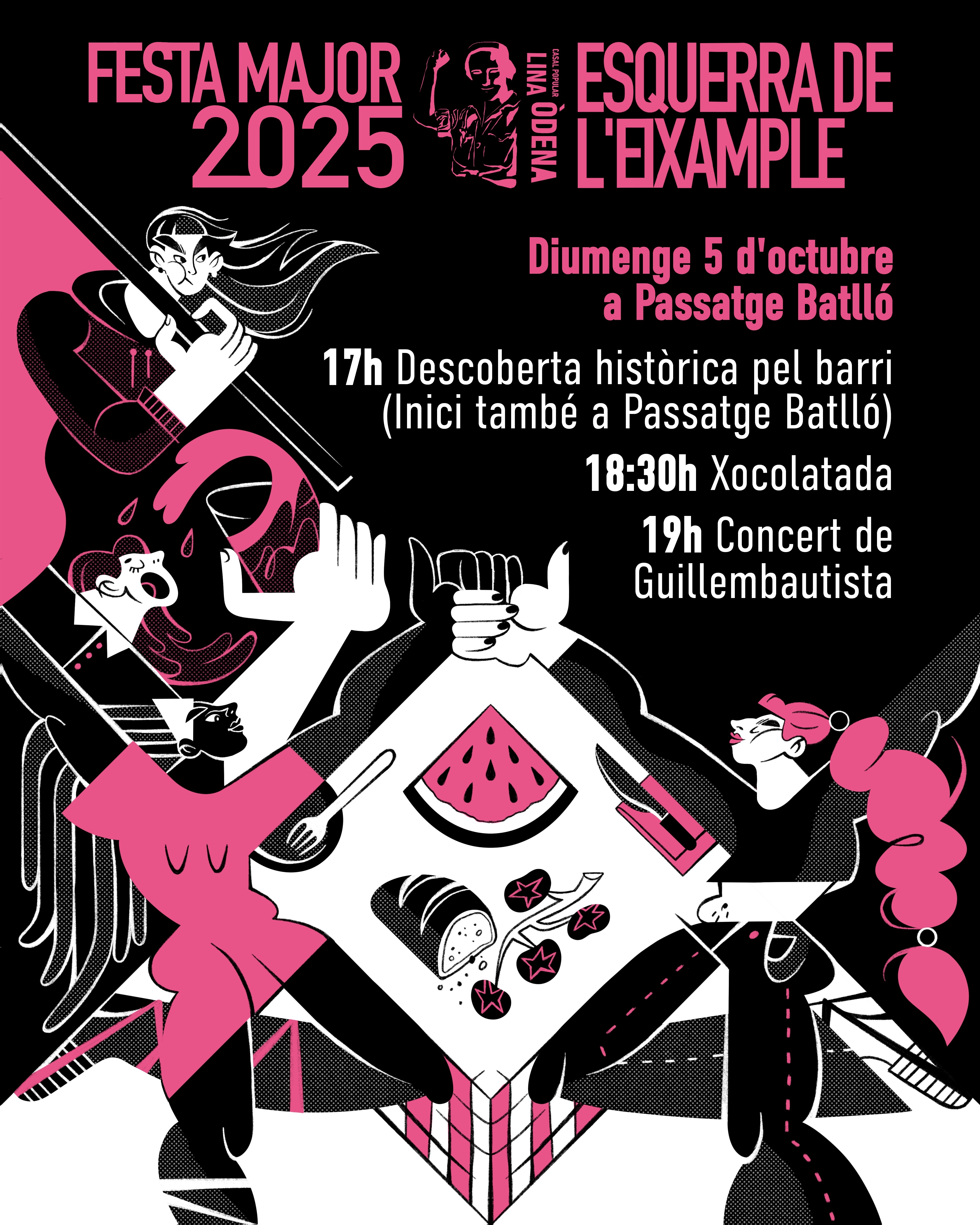 Descoberta històrica del barri, xocolatada i concert en acústic