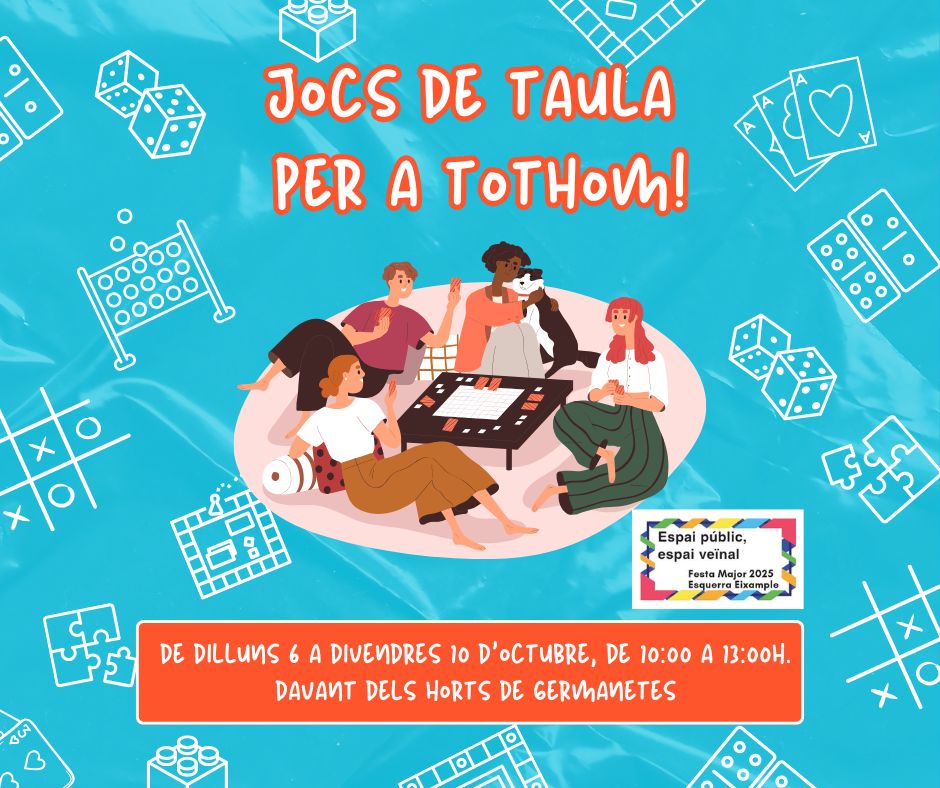 Jocs de taula per a tothom!!