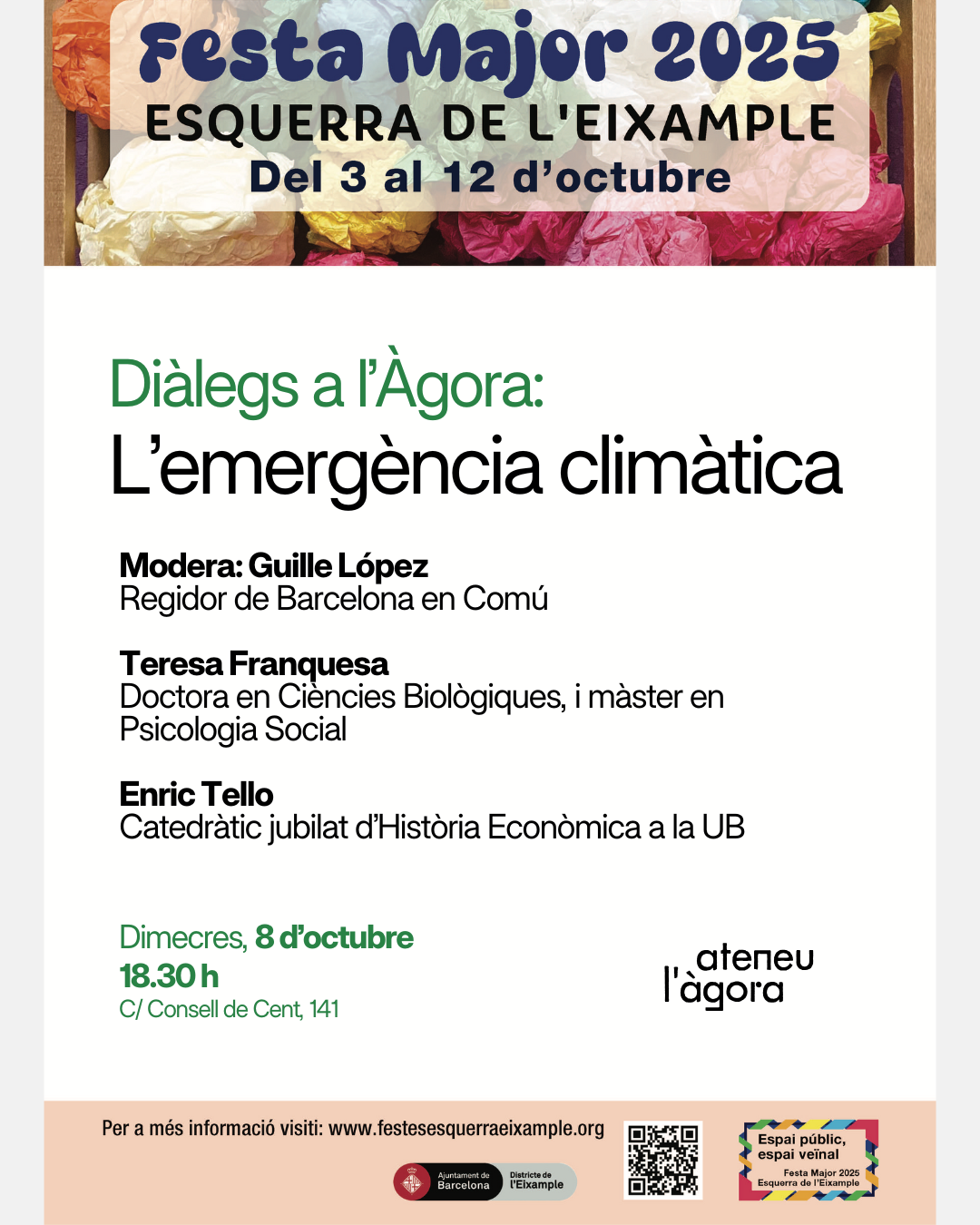 Dialegs a l’Àgora. L’Emergència Climàtica
