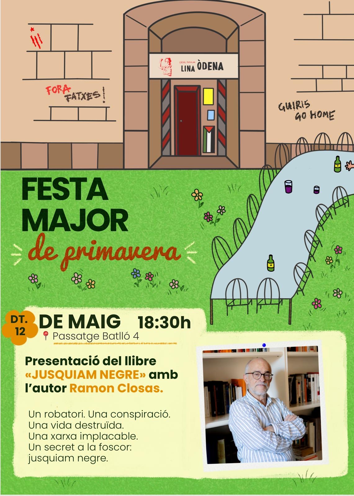 Presentació del llibre “Jusquiam negre” de Ramon Closas